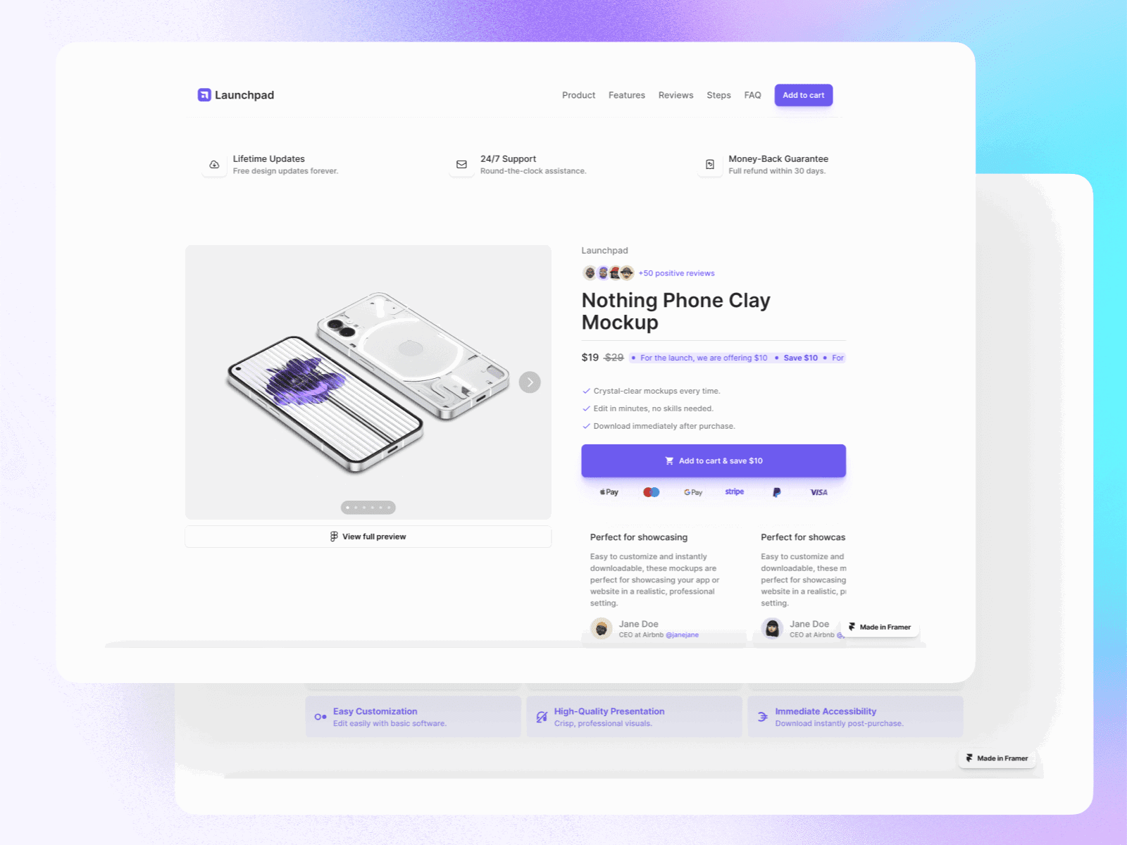 Product preview